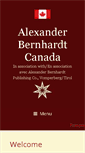 Mobile Screenshot of alexander-bernhardt-canada.com